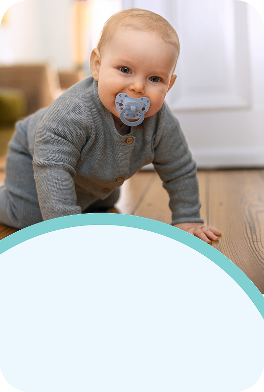 [Translate to Czech (Reborn) nuk.cz:] Baby with soother