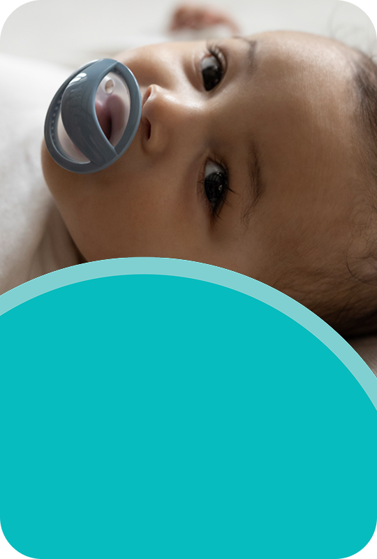[Translate to Czech (Reborn) nuk.cz:] Baby with soother