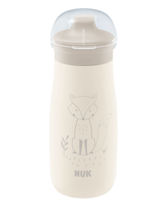 NUK Mini-Me Sip z nerezové oceli 300 ml s pítkem